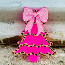 Load image into Gallery viewer, Pink Leopard Tree Car Freshie Scent Carfume
