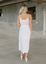 Load image into Gallery viewer, Dear John Coral White Solid Beach Dress
