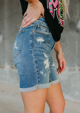 Load image into Gallery viewer, Judy Blue Summer Days Distressed Denim Shorts
