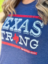 Load image into Gallery viewer, Texas Strong Pray Hill Country Navy Tee
