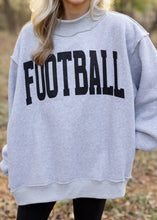 Load image into Gallery viewer, Football &amp; Gameday Reversible Mockneck Sweatshirt
