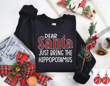 Load image into Gallery viewer, Dear Santa Hippo
