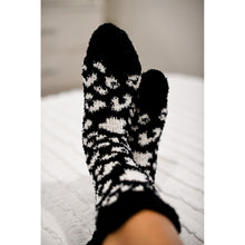 Load image into Gallery viewer, Ready to Ship | The Ivanna - Leopard Fleece Socks
