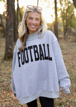 Load image into Gallery viewer, Football &amp; Gameday Reversible Mockneck Sweatshirt
