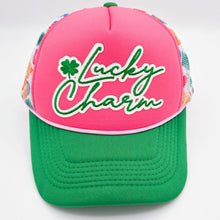 Load image into Gallery viewer, Lucky Charm Embroidered Patch Hat
