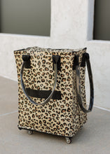 Load image into Gallery viewer, Lola Leopard Roller Tote

