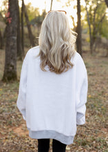 Load image into Gallery viewer, Football &amp; Gameday Reversible Mockneck Sweatshirt
