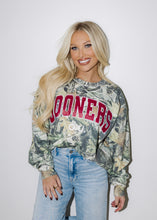 Load image into Gallery viewer, Oklahoma Sooners Camo Sweatshirt
