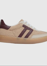 Load image into Gallery viewer, Matthew Tan &amp; Burgundy Teddy Sneaker
