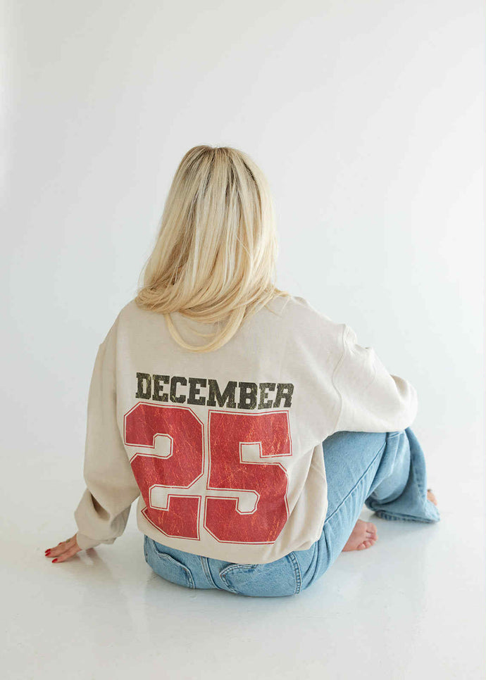 December 25 (Sand Sweatshirt)