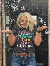 Load image into Gallery viewer, Five Four Three Two One Cheers Tee
