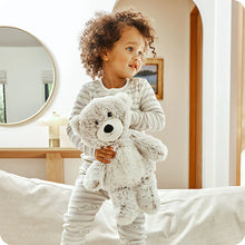 Load image into Gallery viewer, Warmies Marshmallow Plush Bear
