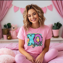 Load image into Gallery viewer, XOXO Yall on Pink Tee
