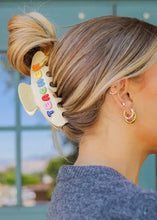 Load image into Gallery viewer, "Teacher" Colorful Claw Clip
