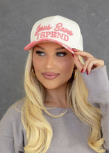Load image into Gallery viewer, Jesus Saves Pink Polka Dot Trucker Hat
