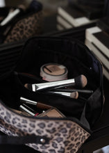 Load image into Gallery viewer, Traditional Cheetah Print Makeup Bag
