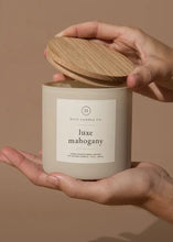 Load image into Gallery viewer, Hico Candle Co. 14 Ounce Collection Candle - Luxe Mahogany
