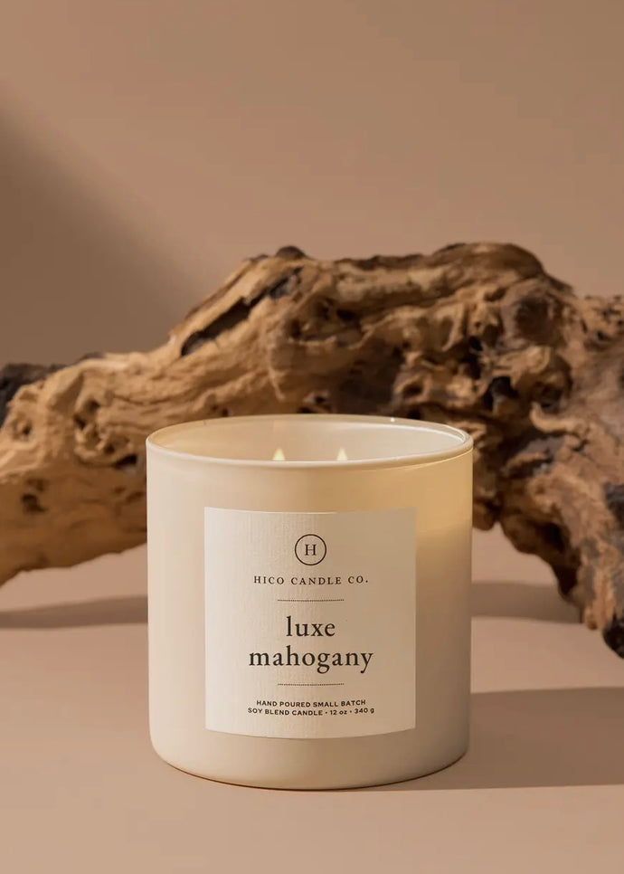 Hico Candle Co. 14 Ounce Collection Candle - Luxe Mahogany