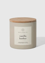 Load image into Gallery viewer, Hico Candle Co. 14 Ounce Collection Candle - Vanilla Leather
