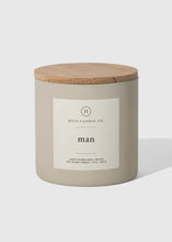 Load image into Gallery viewer, Hico Candle Co. 14 Ounce Collection Candle - Man
