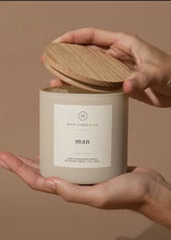 Load image into Gallery viewer, Hico Candle Co. 14 Ounce Collection Candle - Man
