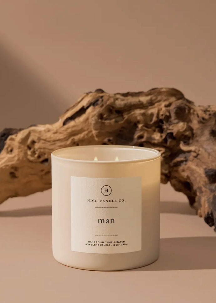 Hico Candle Co. 14 Ounce Collection Candle - Man