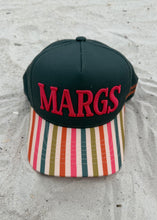 Load image into Gallery viewer, "MARGS" Striped Trucker Hat
