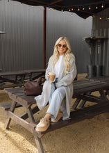 Load image into Gallery viewer, Scarlett Cozy Long Cardigan - Heather Grey
