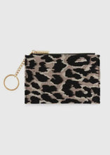 Load image into Gallery viewer, Leopard Card Holder Keychain
