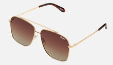 Load image into Gallery viewer, Quay High Roller Brown Sunglasses
