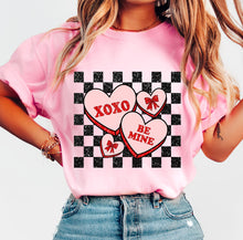 Load image into Gallery viewer, Checkered Valentine Conversation Hearts
