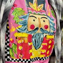 Load image into Gallery viewer, Callie's Checkered Nutcracker Pink Tee
