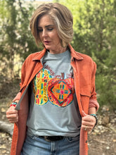 Load image into Gallery viewer, Callie's Blessings Upon Blessings Denim Tee
