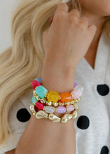 Load image into Gallery viewer, Colorful Dreamy Beaded Bracelet Stack
