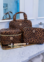 Load image into Gallery viewer, Hampton Train Case - Leopard Patent
