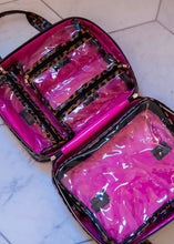 Load image into Gallery viewer, Punta Cana Large Travel Case - Leopard Patent
