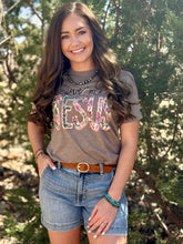 Load image into Gallery viewer, Callie Ann Give Me Jesus Floral Ash Tee
