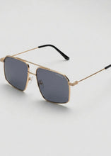 Load image into Gallery viewer, Arden Black &amp; Gold Polarized Sunglasses
