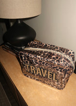 Load image into Gallery viewer, Leopard Clear Coat TRAVEL Bag
