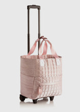 Load image into Gallery viewer, Logan Roller Tote - Metallic Rose
