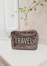Load image into Gallery viewer, Leopard Clear Coat TRAVEL Bag
