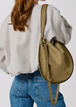 Load image into Gallery viewer, Piper Olive Suede Shoulder Bag
