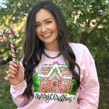 Load image into Gallery viewer, Callie Ann Stelter Gingerbread House Sweatshirt
