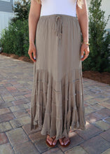 Load image into Gallery viewer, Cactus Wave Tiered Skirt
