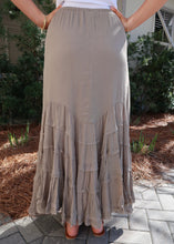 Load image into Gallery viewer, Cactus Wave Tiered Skirt
