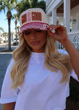 Load image into Gallery viewer, God Is Good Checkered Trucker
