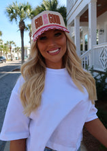 Load image into Gallery viewer, God Is Good Checkered Trucker
