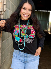 Load image into Gallery viewer, Callie Ann Stelter Christmas Stockings Vneck &amp; Sweatshirt
