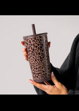 Load image into Gallery viewer, HydroJug Brown Leopard 20oz Everyday Tumbler
