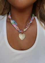 Load image into Gallery viewer, Thompson Heart Scarf Necklace
